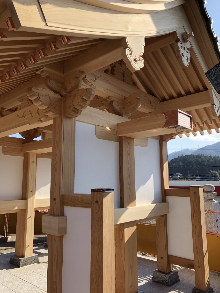 東広島市N寺山門